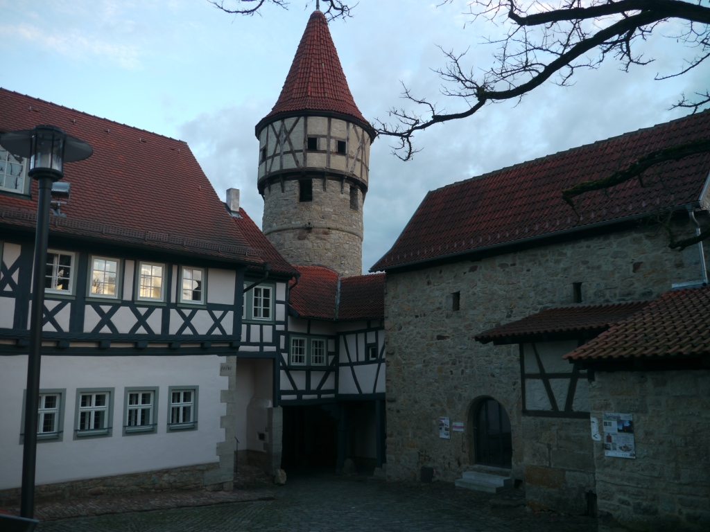 Die Kirchenburg in Ostheim Rhön
